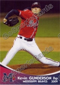 2009 Mississippi Braves Kevin Gunderson