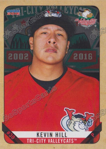 2016 Tri City ValleyCats Kevin Hill