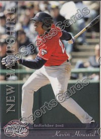 2012 New Hampshire Fisher Cats Kevin Howard