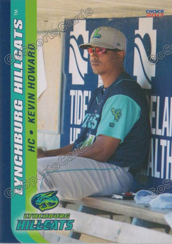 2017 Lynchburg Hillcats Kevin Howard