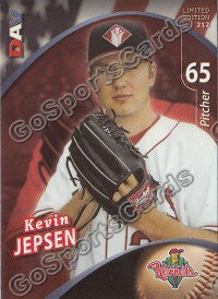 2009 Cedar Rapids Kernels DAV Kevin Jepsen