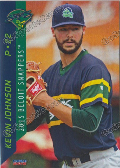 2015 Beloit Snappers Kevin Johnson