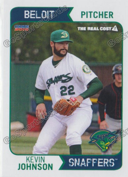 2016 Beloit Snappers Kevin Johnson