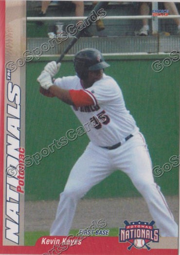 2013 Potomac Nationals Kevin Keyes