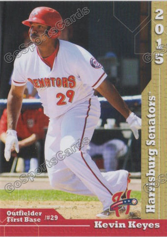 2015 Harrisburg Senators Kevin Keyes