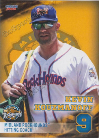 2021 Midland Rockhounds Kevin Kouzmanoff