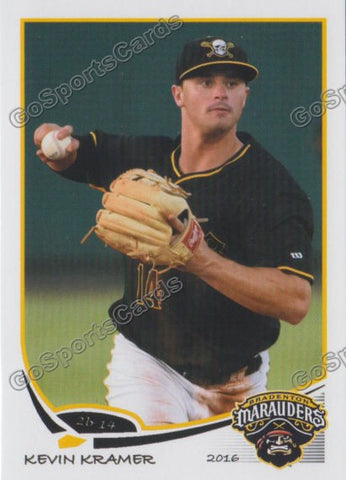 2016 Bradenton Marauders Kevin Kramer