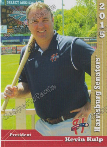 2015 Harrisburg Senators Kevin Kulp