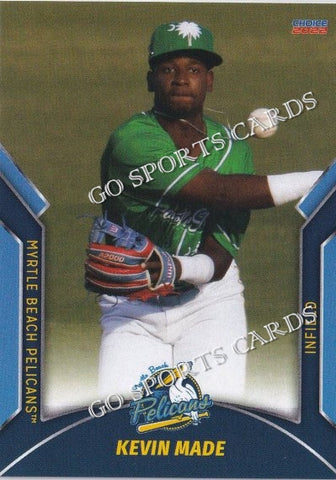 2022 Myrtle Beach Pelicans Kevin Made
