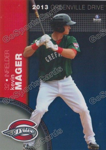 2013 Greenville Drive Kevin Mager