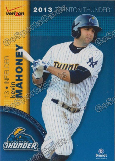 2013 Trenton Thunder Kevin Mahoney