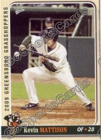 2009 Greensboro Grasshoppers Kevin Mattison