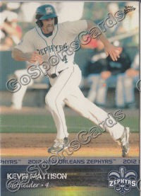 2012 New Orleans Zephyrs Kevin Mattison