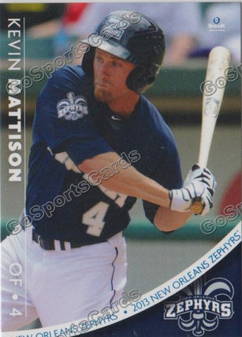 2013 New Orleans Zephyrs Kevin Mattison