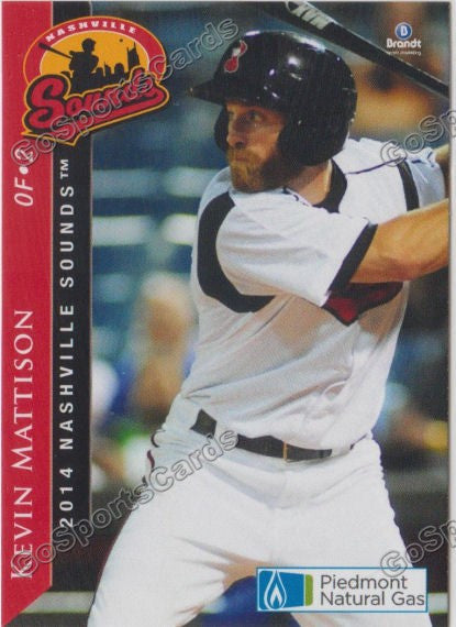 2014 Nashville Sounds Kevin Mattison