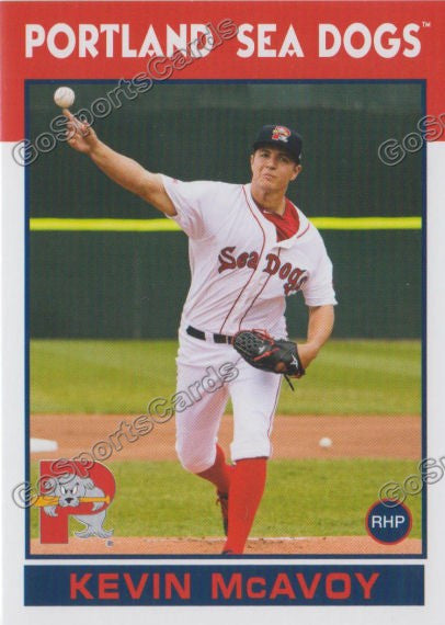2016 Portland Sea Dogs Kevin McAvoy
