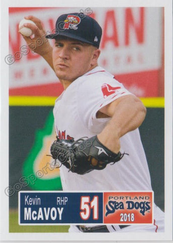 2018 Portland Sea Dogs Kevin McAvoy