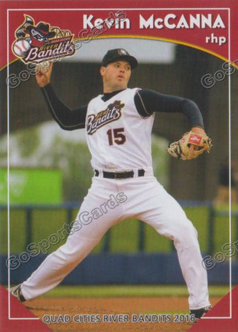 2016 Quad Cities River Bandits Kevin McCanna