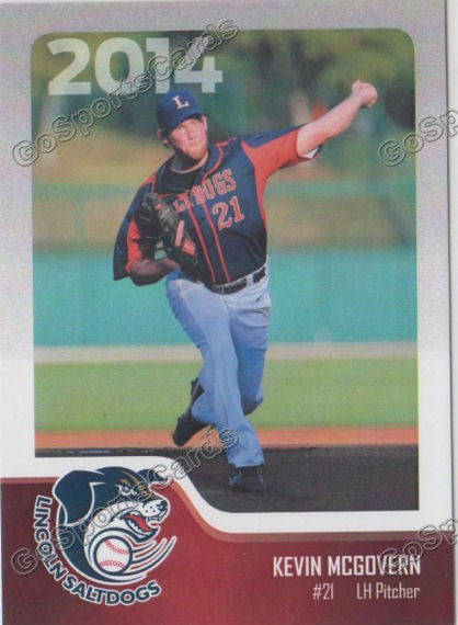 2014 Lincoln Saltdogs Kevin McGovern