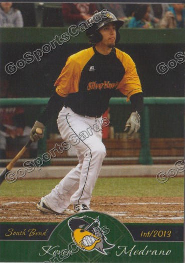 2013 South Bend Silverhawks Kevin Medrano