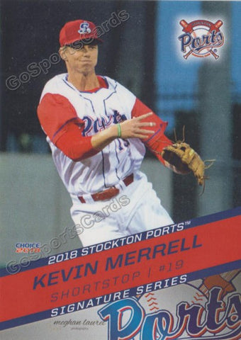2018 Stockton Ports Kevin Merrell