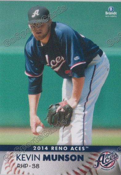 2014 Reno Aces Kevin Munson