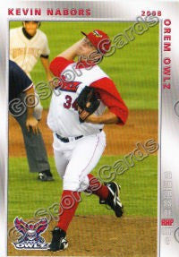 2008 Orem Owlz Kevin Nabors