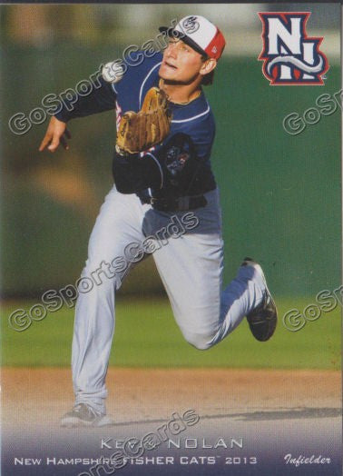 2013 New Hampshire Fisher Cats Kevin Nolan