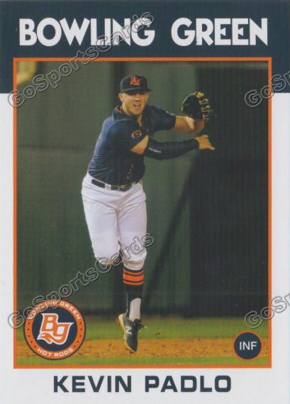 2016 Bowling Green Hot Rods Kevin Padlo