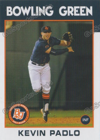 2016 Bowling Green Hot Rods Kevin Padlo