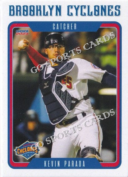 2023 Brooklyn Cyclones Kevin Parada – Go Sports Cards