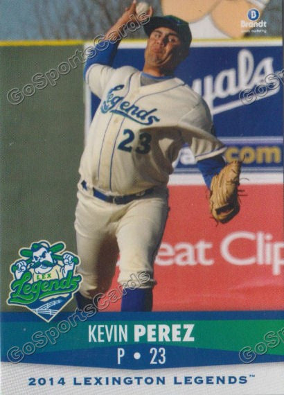 2014 Lexington Legends Kevin Perez