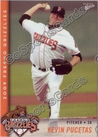 2009 Fresno Grizzlies Kevin Pucetas