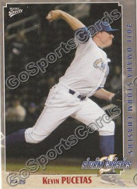 2011 Omaha Storm Chasers Kevin Pucetas