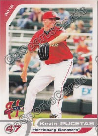2012 Harrisburg Senators Kevin Pucetas