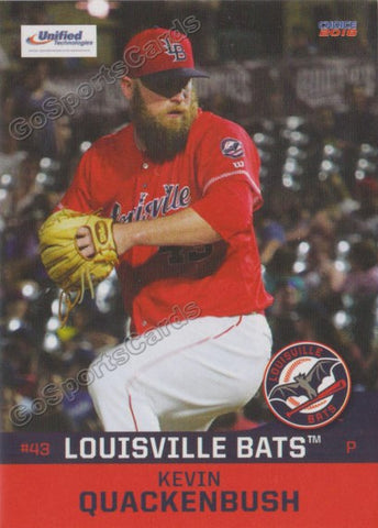 2018 Louisville Bats Kevin Quackenbush