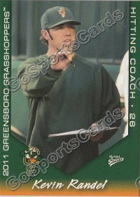 2011 Greensboro Grasshoppers Kevin Randel