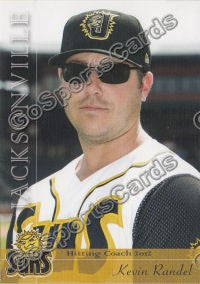 2012 Jacksonville Suns Kevin Randel