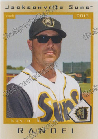 2013 Jacksonville Suns Kevin Randel