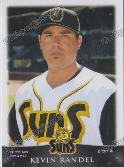 2014 Jacksonville Suns Kevin Randel