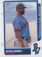 Kevin Randel Signature 2021 Pensacola Blue Wahoos Kevin Randel – Go Sports Cards