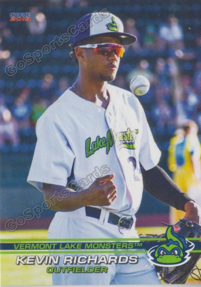 2019 Vermont Lake Monsters Kevin Richards