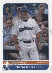 2012 Tulsa Drillers Kevin Riggs