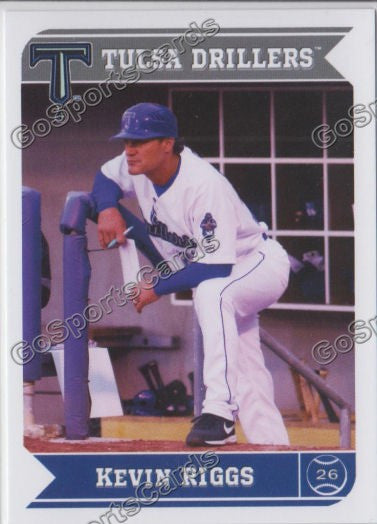 2013 Tulsa Drillers Kevin Riggs