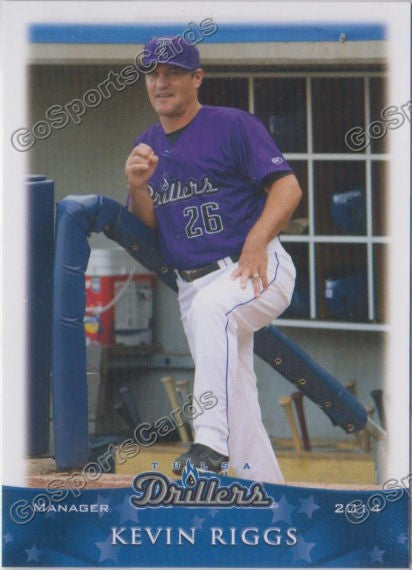 2014 Tulsa Drillers Kevin Riggs