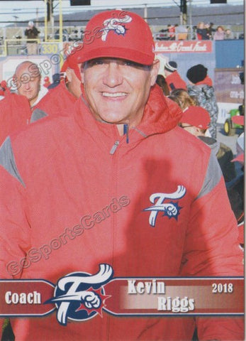 2018 Reading Fightin Phils Kevin Riggs
