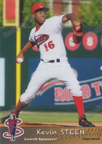 2016 Lowell Spinners Kevin Steen