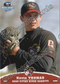 2009 Quad Cities River Bandits Kevin Thomas
