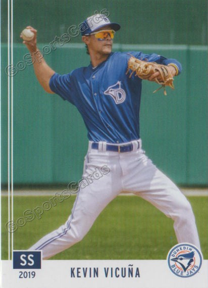 2019 Dunedin Blue Jays Kevin Vicuna