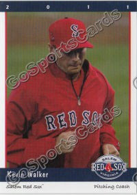 2011 Salem Red Sox Kevin Walker